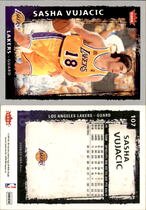 2008 Fleer Base Set #107 Sasha Vujacic
