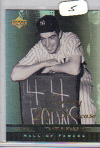 2001 Upper Deck Hall of Famers 20th Century Showcase #S2 Joe DiMaggio