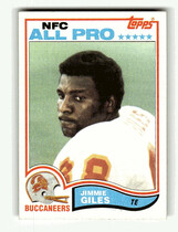 1982 Topps Base Set #499 Jimmy Giles