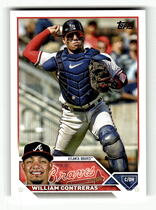 2023 Topps Base Set #68 William Contreras