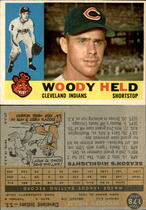 1960 Topps Base Set #178 Woodie Held