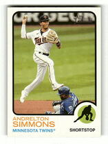 2022 Topps Heritage #12 Andrelton Simmons