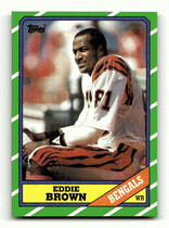 1986 Topps Base Set #260 Eddie Brown