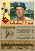 1960 Topps Base Set #333 Danny McDevitt