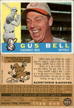 1960 Topps Base Set #235 Gus Bell