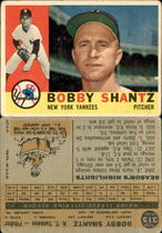 1960 Topps Base Set #315 Bobby Shantz