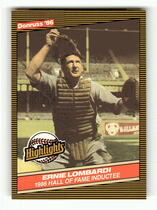 1986 Donruss Highlights #33 Ernie Lombardi
