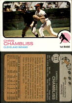 1973 Topps Base Set #11 Chris Chambliss