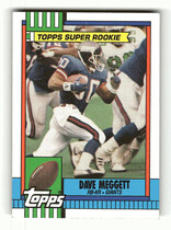 1990 Topps Base Set #49 Dave Meggett