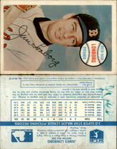 1970 Kelloggs Base Set #49 Jim Lonborg