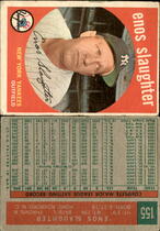 1959 Topps Base Set #155 Enos Slaughter
