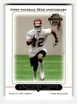 2005 Topps Base Set #388 Craphonso Thorpe