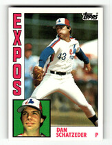1984 Topps Base Set #57 Dan Schatzeder