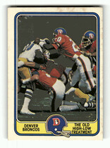 1981 Fleer Team Action #16 Broncos
