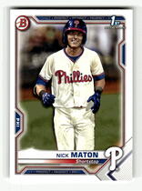 2021 Bowman Prospects #BP-5 Nick Maton