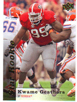 2013 Upper Deck Base Set #63 Kwame Geathers
