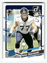 2023 Donruss Base Set #395 Peter Skoronski