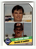 1989 CMC Las Vegas Stars #25 Steve Luebber|Tony Torchia