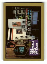 1991 ENOR Pro Football HOF #156 Mementoes Exhibit