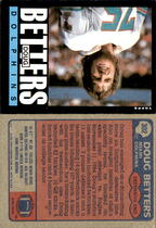 1985 Topps Base Set #302 Doug Betters