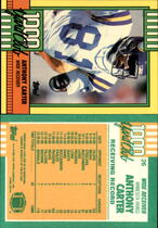 1990 Topps 1000 Yard Club #26 Anthony Carter