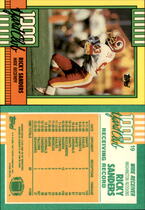 1990 Topps 1000 Yard Club #19 Ricky Sanders