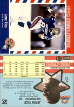 1990 Fleer Stars and Stripes #72 Jerry Rice