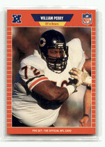 1989 Pro Set Base Set #445 William Perry