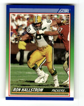 1990 Score Base Set #337 Ron Hallstrom