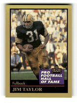 1991 ENOR Pro Football HOF #136 James Taylor