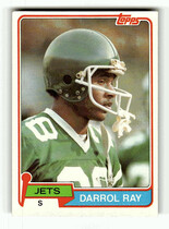 1981 Topps Base Set #78 Darrol Ray