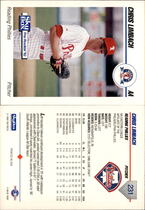 1992 SkyBox AA #231 Chris Limbach