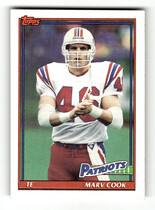 1991 Topps Base Set #609 Marv Cook