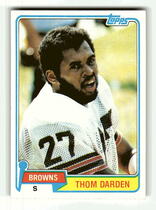 1981 Topps Base Set #241 Thom Darden