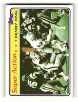 1981 Topps Base Set #234 Kenny King