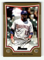 2009 Bowman Gold #33 Cristian Guzman