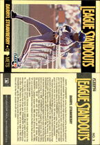 1990 Fleer League Standouts #3 Darryl Strawberry
