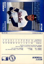 1990 Star Sarasota White Sox #24 Scott Tedder
