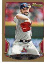 2013 Bowman Gold #77 Jaime Garcia