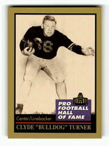 1991 ENOR Pro Football HOF #142 Bulldog Turner
