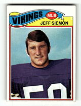 1977 Topps Base Set #465 Jeff Siemon
