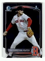 2025 Bowman Chrome Draft #BDC-127 Christian Foutch