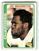 1978 Topps Base Set #387 Joe Washington