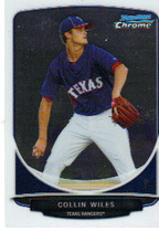 2013 Bowman Chrome Prospects #BCP12 Collin Wiles