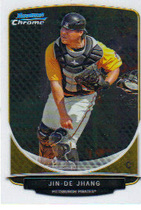 2013 Bowman Chrome Prospects #BCP23 Jin-De Jhang