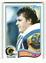1982 Topps Base Set #378 Dennis Harrah