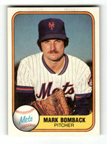1981 Fleer Base Set #323 Mark Bomback