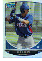 2013 Bowman Chrome Cream of the Crop Mini Refractors #CC-TR5 Jairo Beras