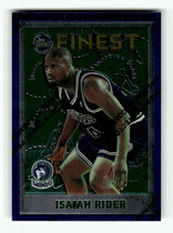 1995 Finest Base Set #45 Isaiah Rider