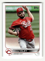 2022 Topps Base Set #203 Wade Miley
